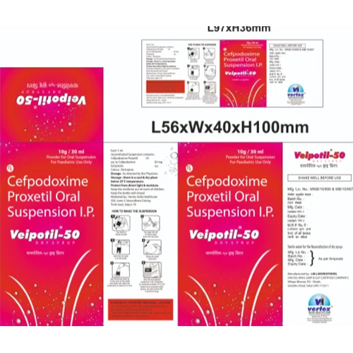 Cefpodoxime Proxetil 50 Mg