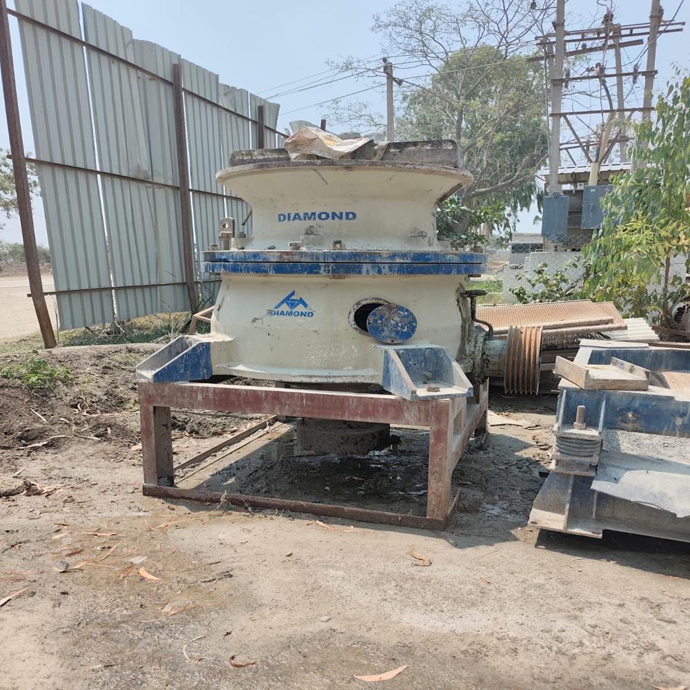 2nd hand Cone Stone Crusher Machines