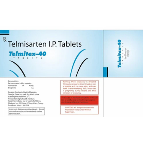 Telmisartan 40 Mg