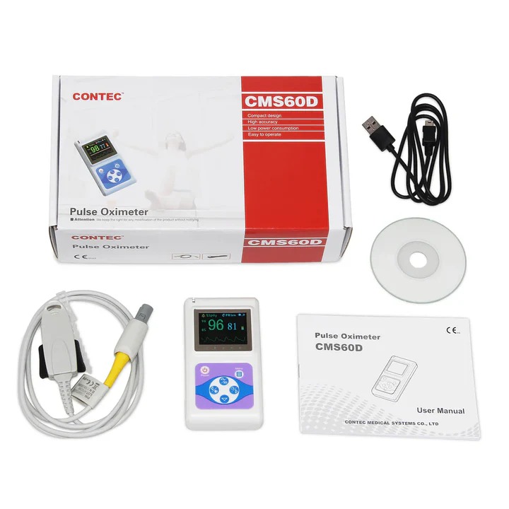 Contec Cms 60d-handheld Pulse Oximeter Contec - Application: Hospital