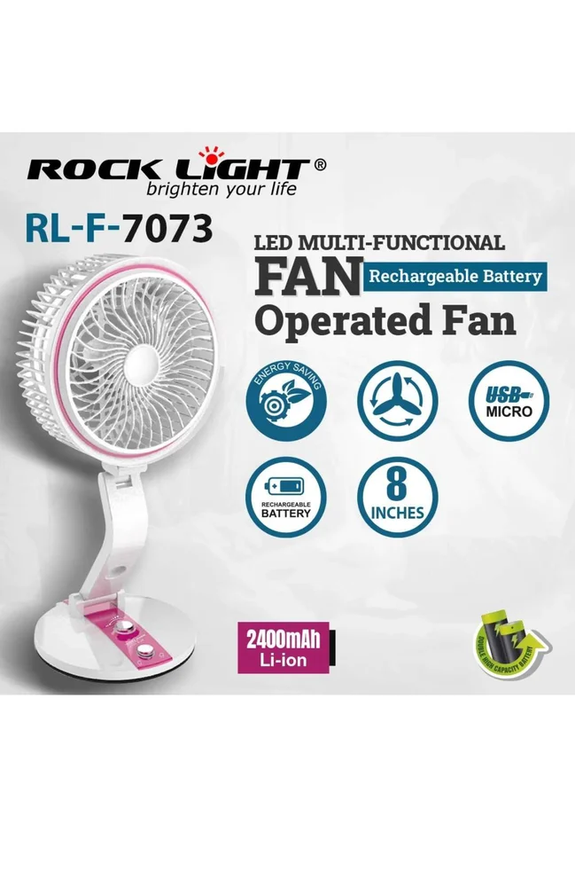 Rock Light RL-F-7073 Table Fan