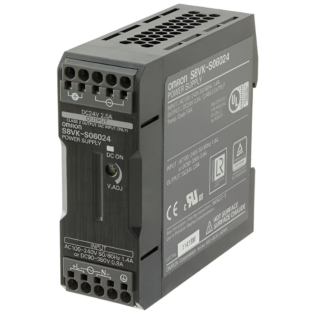 Omron S8vk-c06024/ed2 Switch Mode Power Supply (smps) - Current Range: 2.5 Ampere (a)