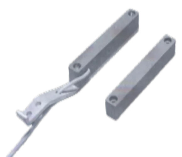 Switch Mounted on Z Bracket Overhead Mount Magnetic Reed Switch