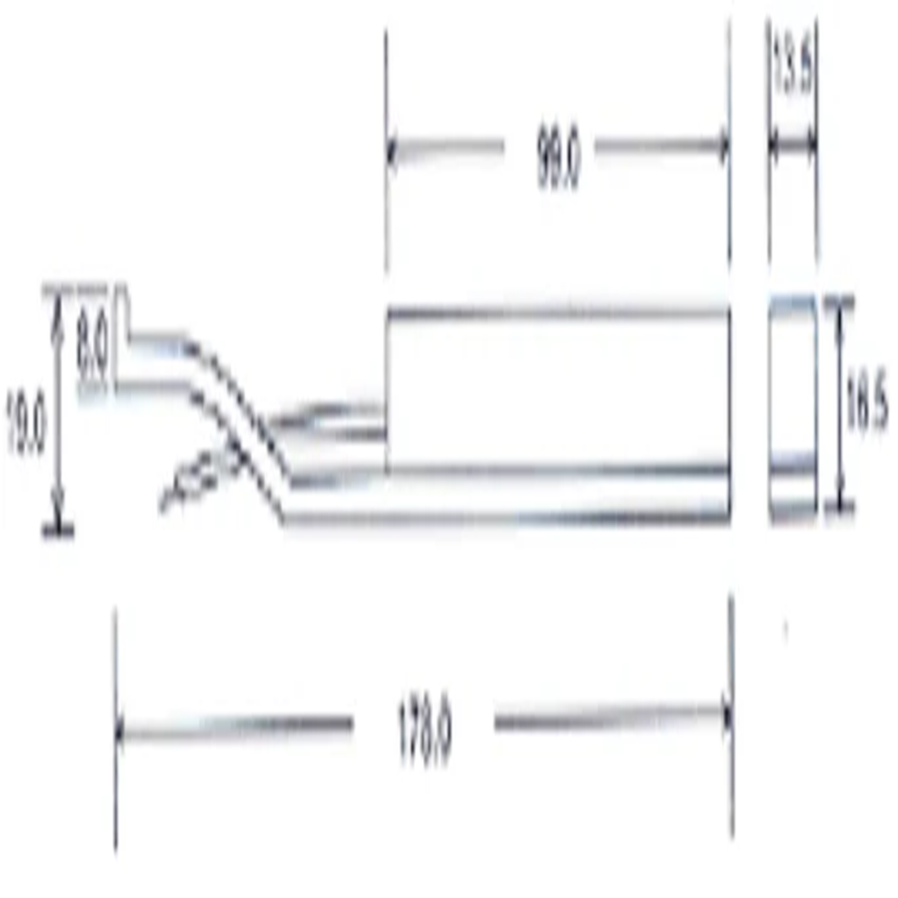 Switch Mounted on Z Bracket Overhead Mount Magnetic Reed Switch