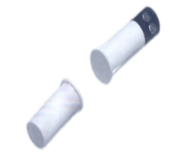 Recessed Magnetic Switch With Terminal Connector - Color: White