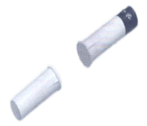 Recessed Mount Magnetic Switch 9mm Dia - Color: White