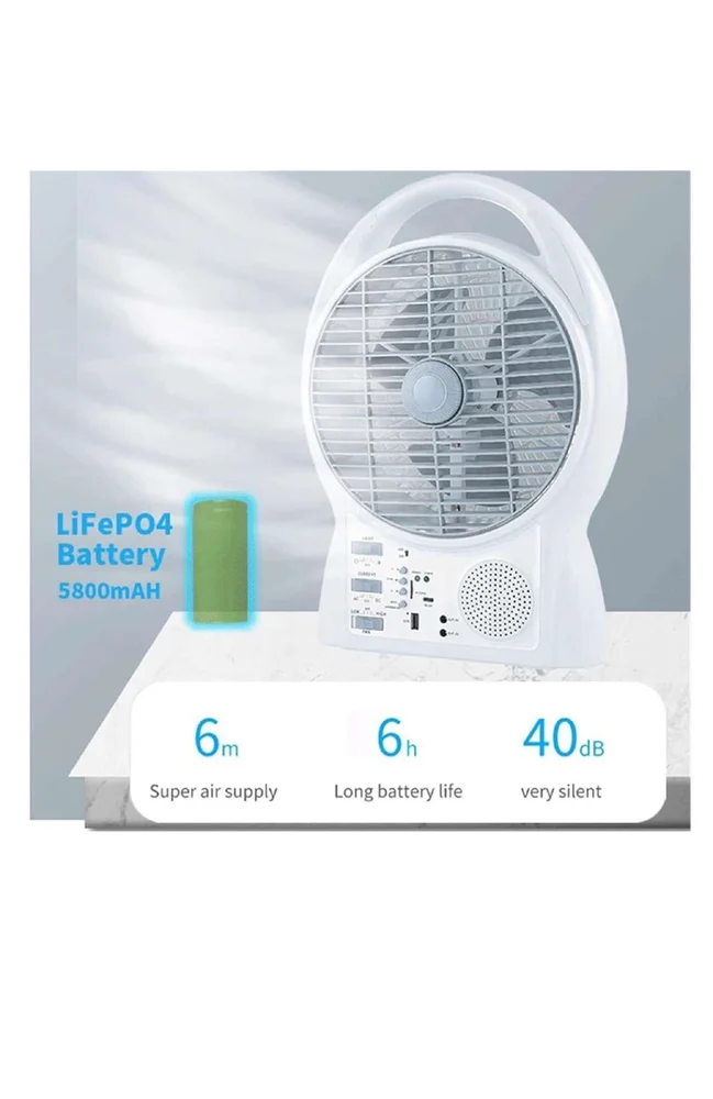 Rock Light RL-F-8003 Table Fan