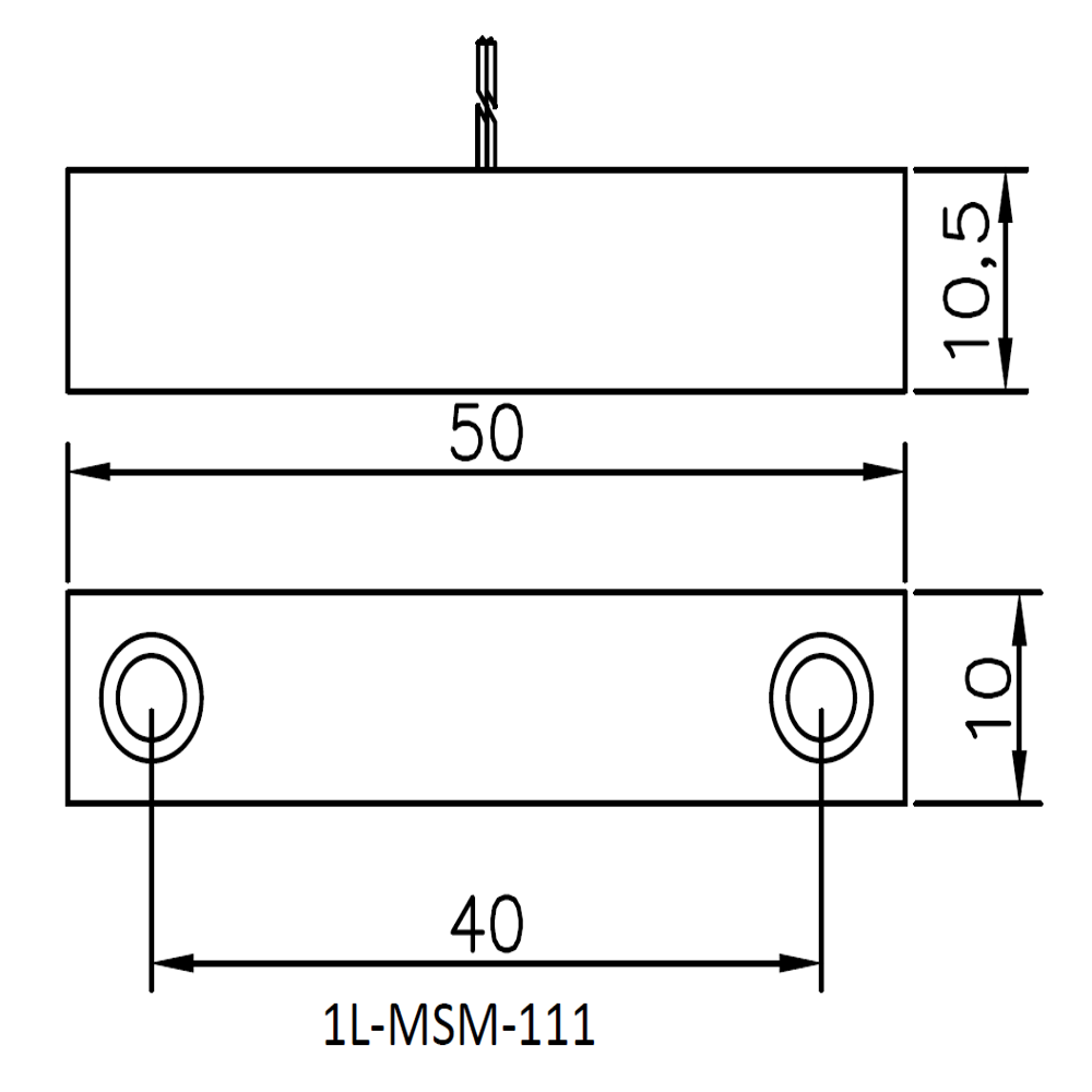 Magnetic Reed Switches NC 