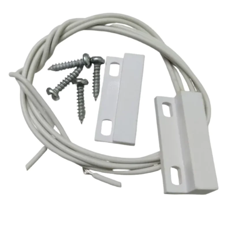 Stick-On Contact Flange NO Magnetic Reed Switch