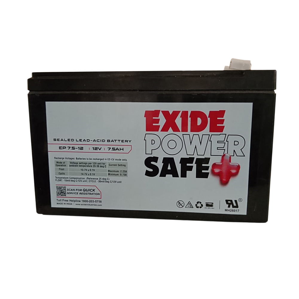 EP75W 7.5ah Sealed Lead Acid Battery