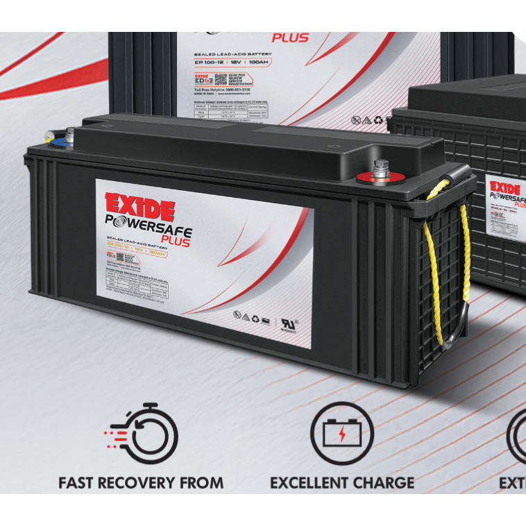 Exide Powersafe Plus Sealed Lead Acid Battery