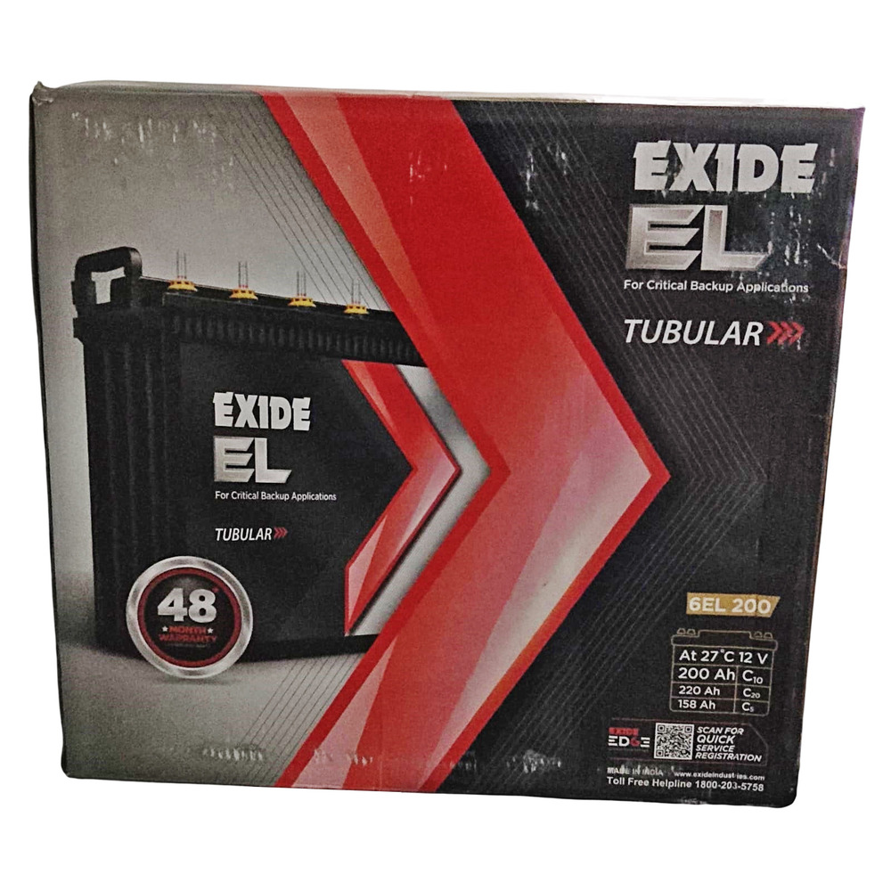 6EL200 200ah Tubular Battery
