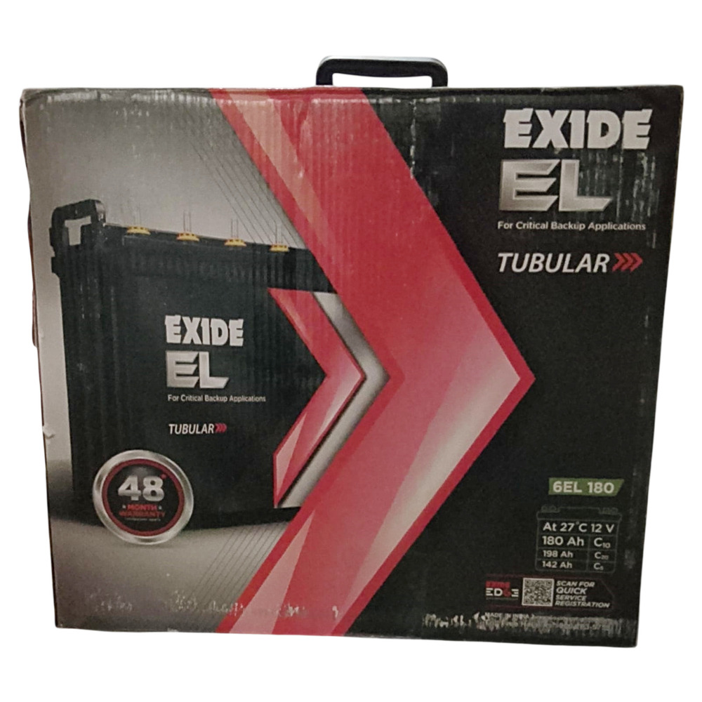 6EL180 180ah Tubular Battery