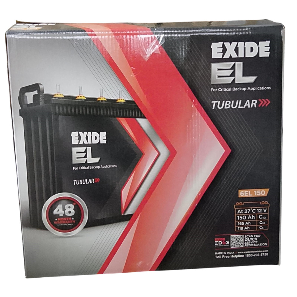 6EL150 150ah Tubular Battery