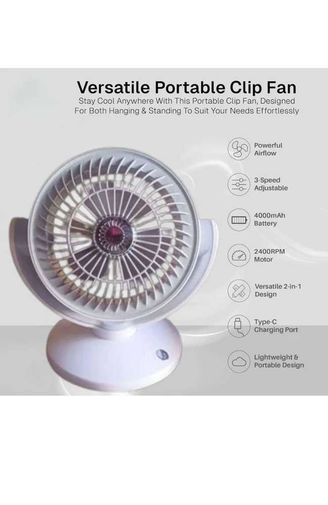 Rock Light RL-F-7086 Table Fan