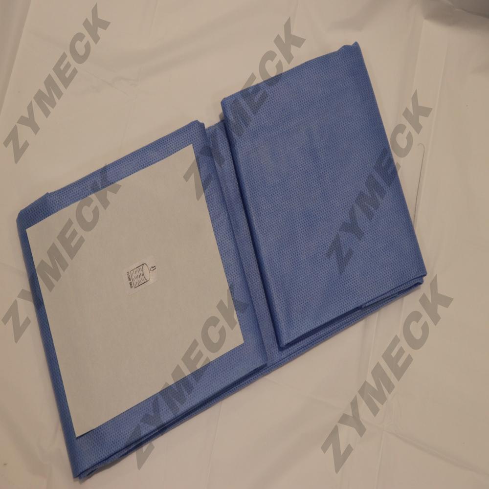 Ophthalmic Eye Drape 60*60cm - Color: Blue