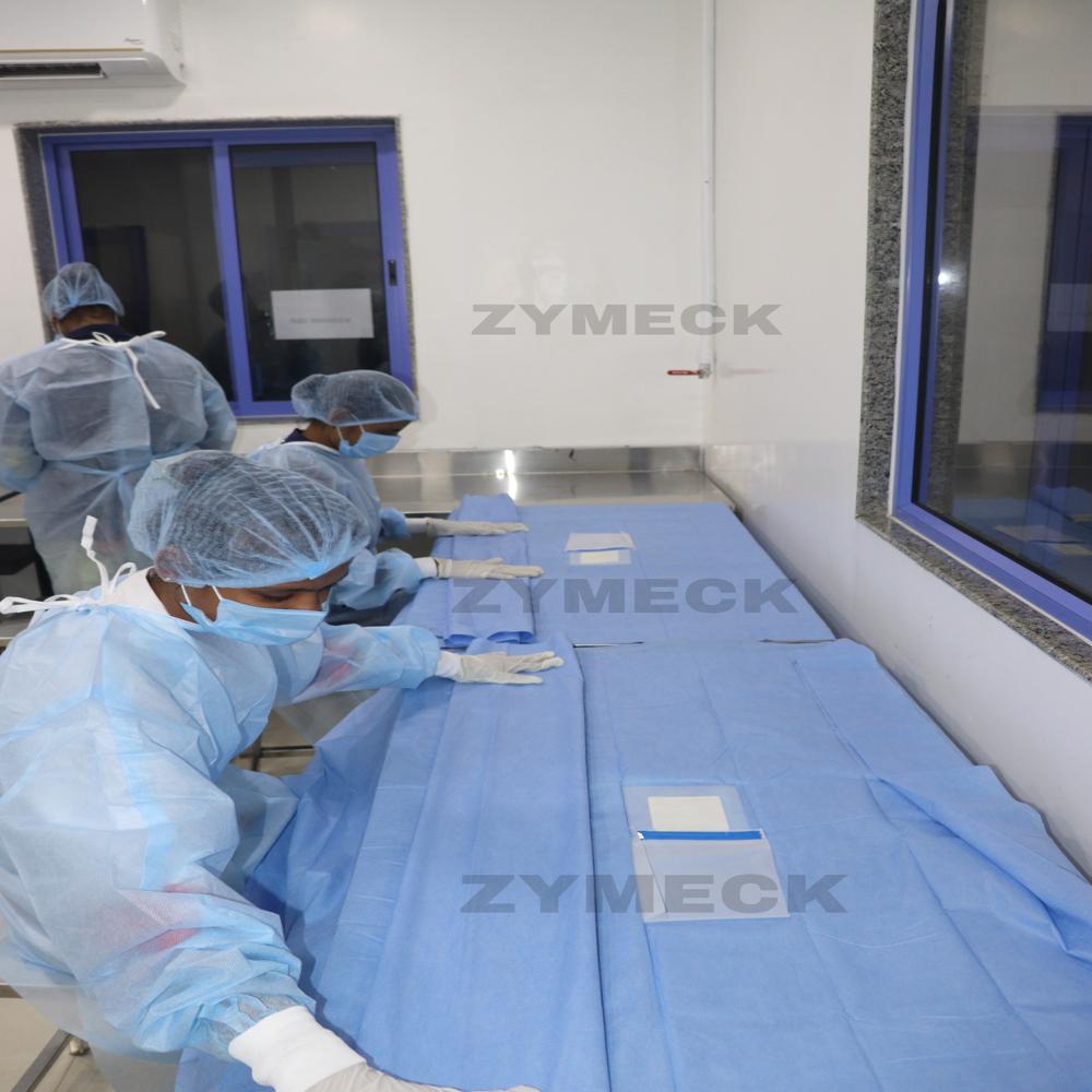 Ophthalmic Eye Drape 60*60cm - Color: Blue