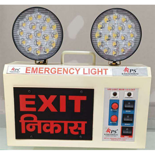 Emergency Exit Light Red