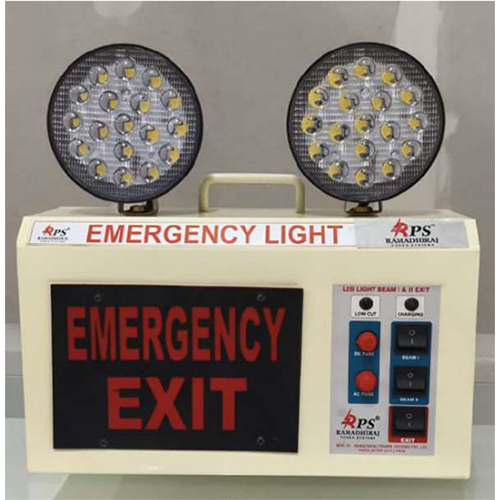 Emergency Exit Light Red
