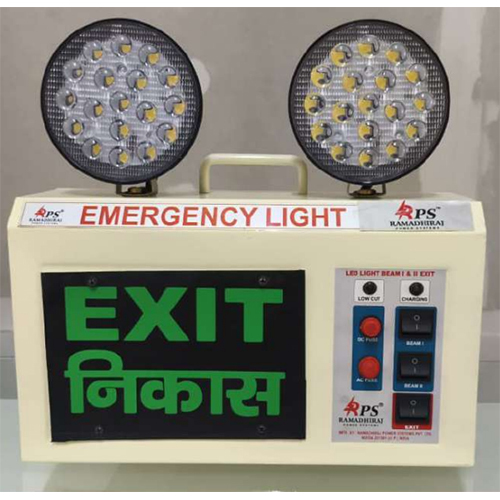 Emergency Exit Light Green