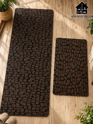 Bedside runner and doormat room