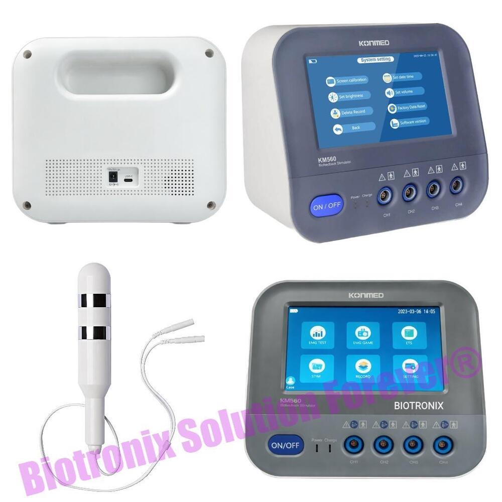 Konmed KM-560 Professional Biofeedback Machine for Physiotherapy