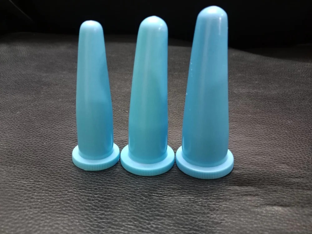 Anal Dilator Set of 3 pc Plastic Anal Dilator Set Rectal Anal dilator