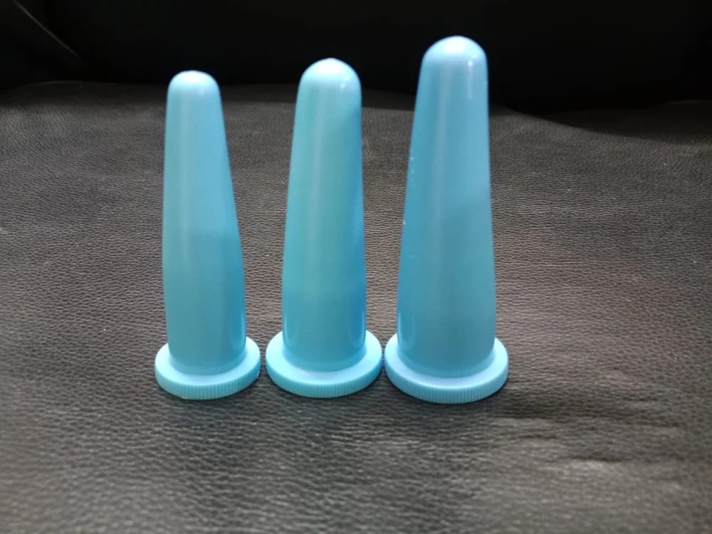 Anal Dilator Set of 3 pc Plastic Anal Dilator Set Rectal Anal dilator