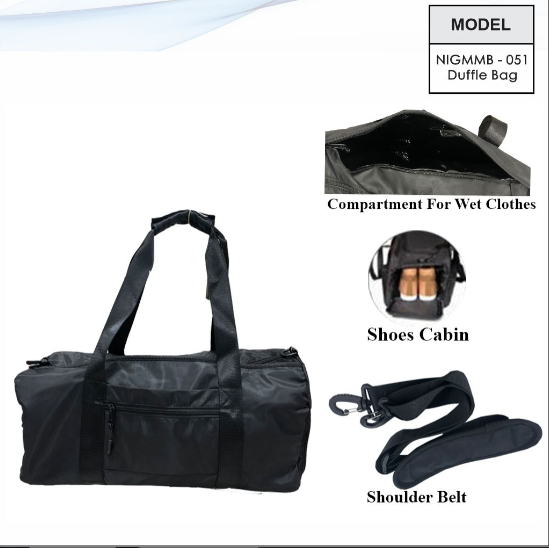 Leather Duffel Bag