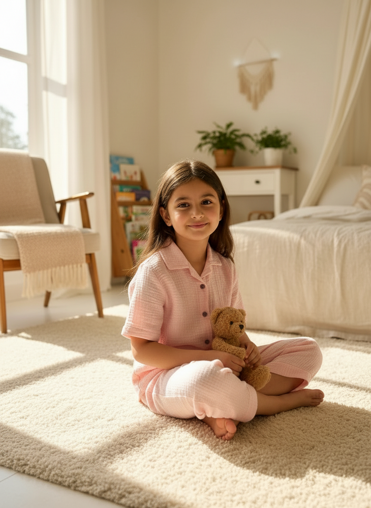 Cotton muslin Co-ord set