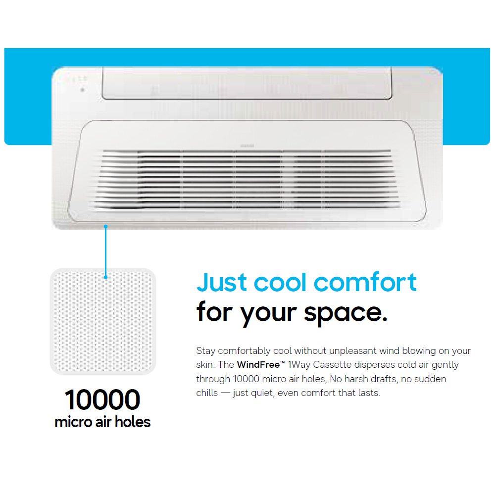 Samsung 1-Way Cassette AC