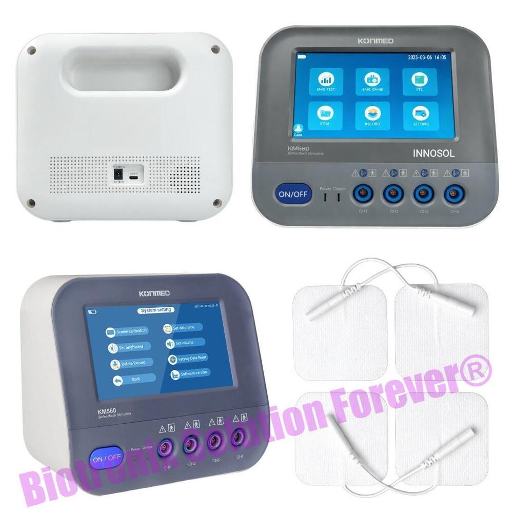 Konmed KM-560 EMG Biofeedback Machine with Advanced Features