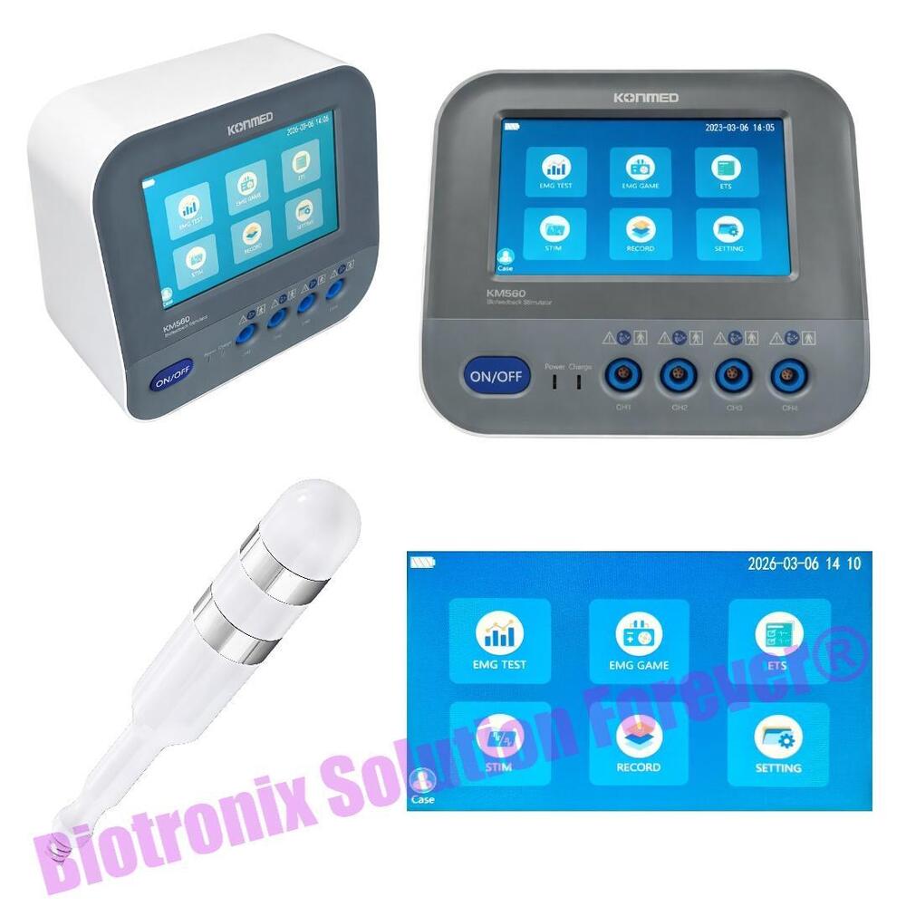 Konmed KM-560 Rehab Biofeedback Equipment with NMES Stimulation