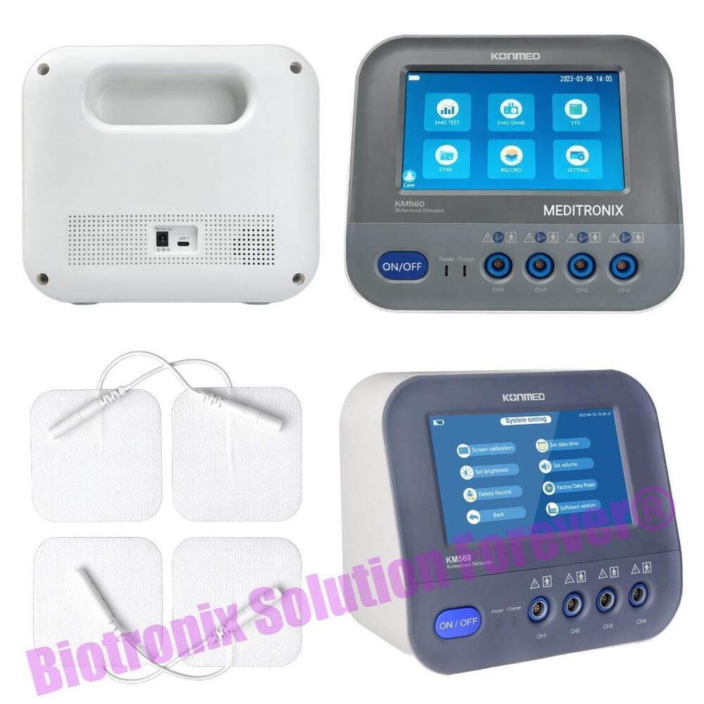 Konmed KM-560 Biofeedback Machine with 4 Channel EMG Output