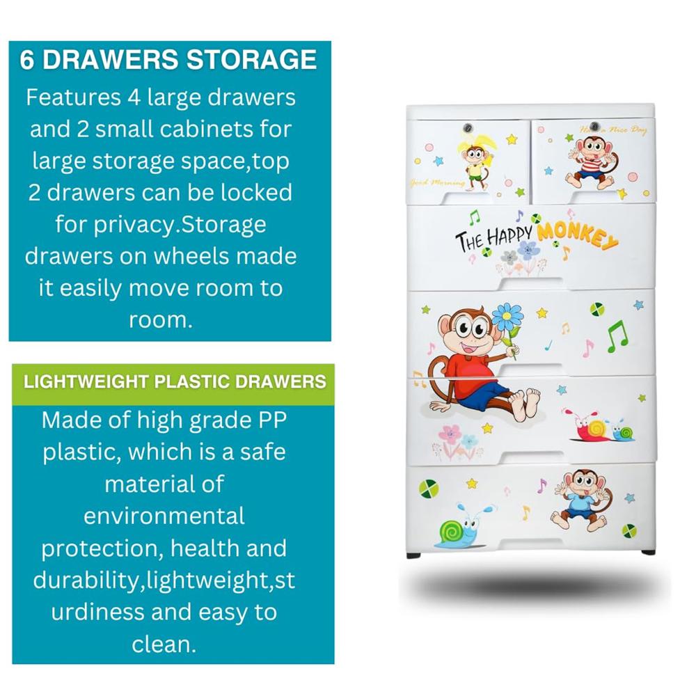 Multi-Purpose Storage Organizer/Wardrobe for Kids