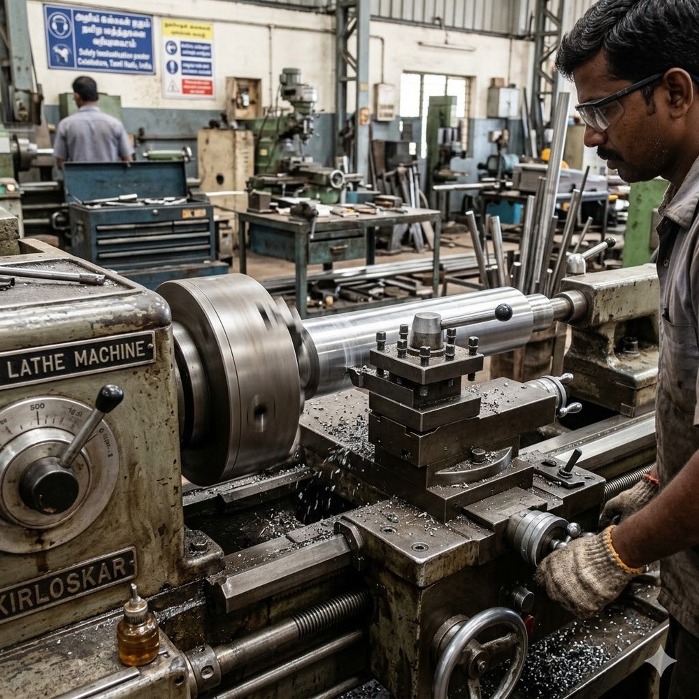 Lathe Machining Work