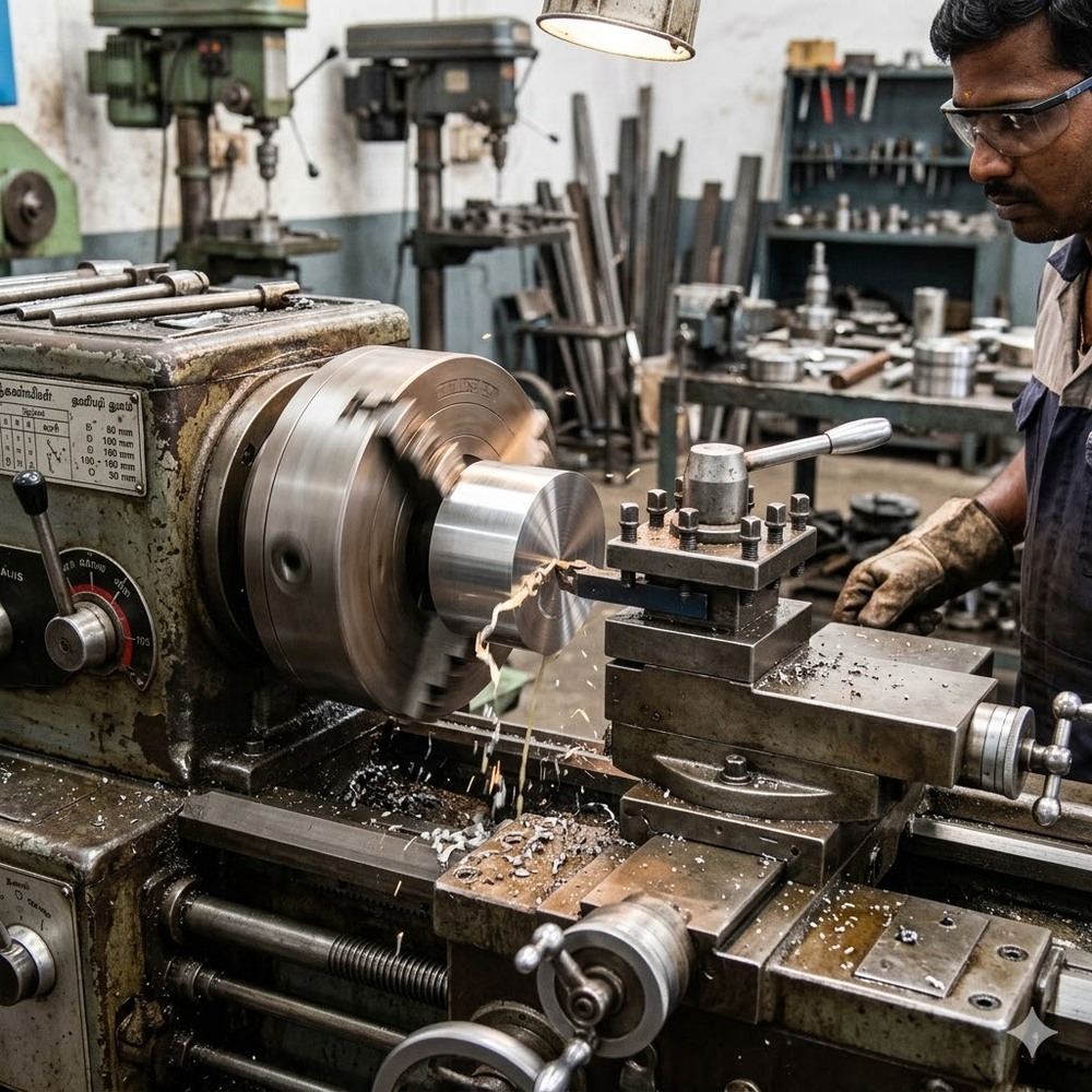Lathe Machining Work