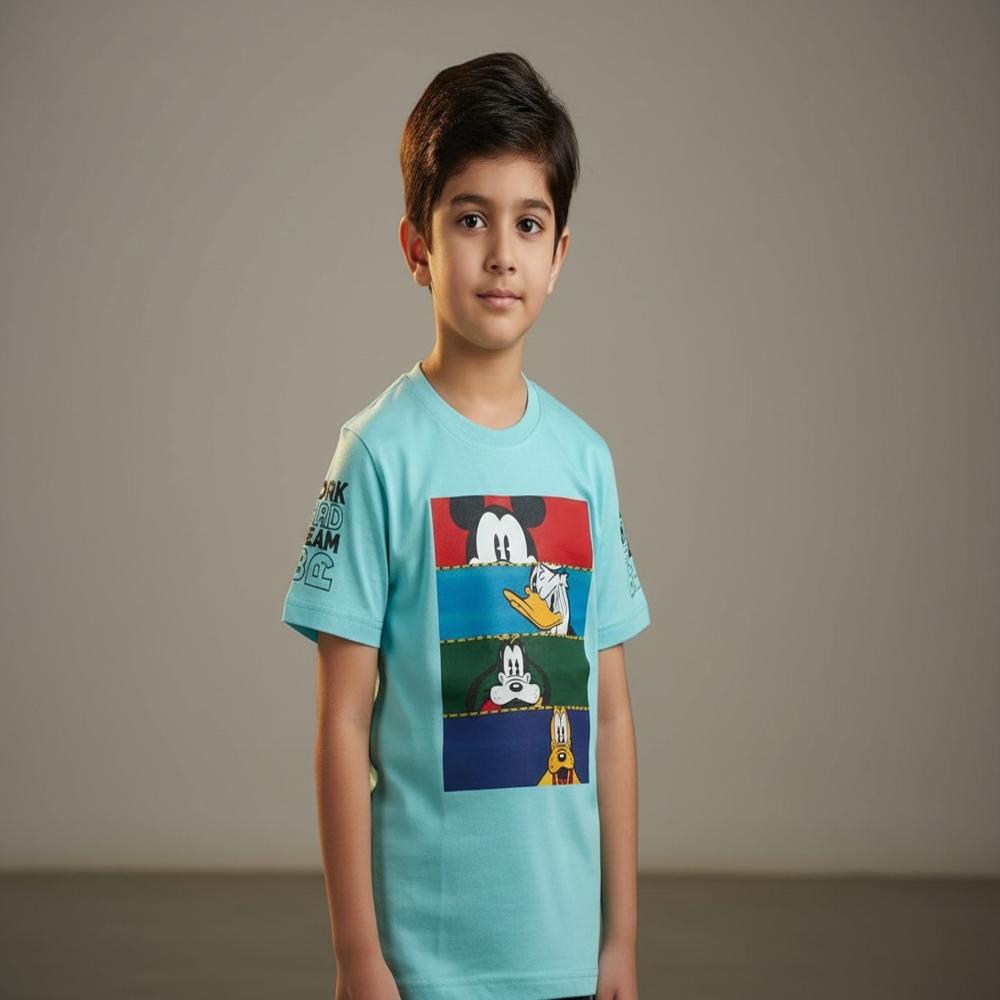 Kids Round Neck T Shirt