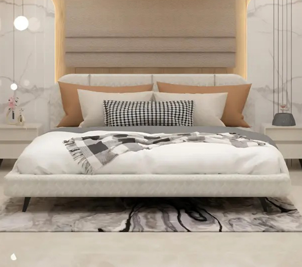 Modern Upholstered Platform Bed
