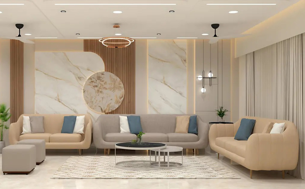 Luxury Living Room Sofa Set