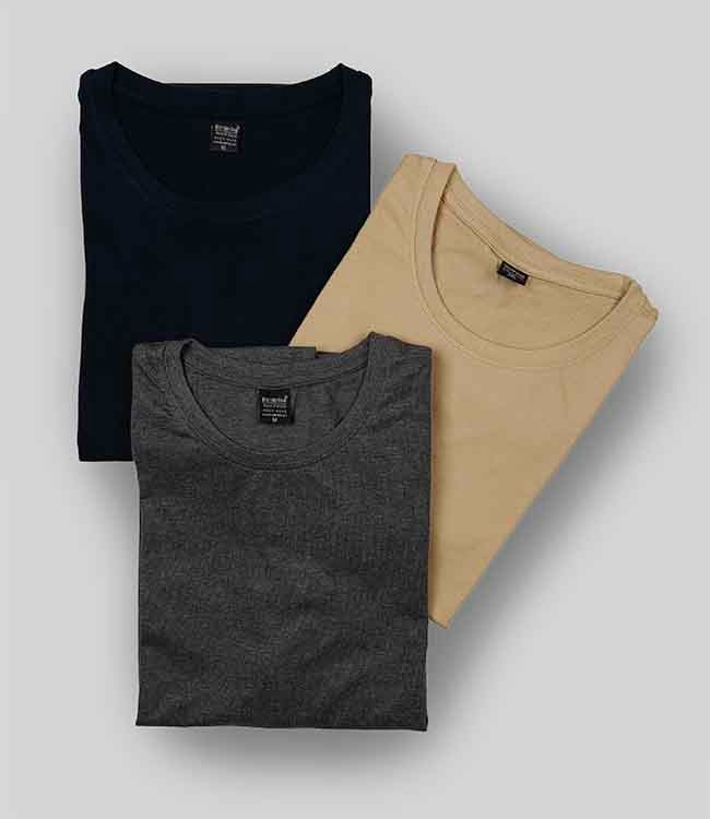 M11592 | Borderline Mens Crew Neck T-Shirts