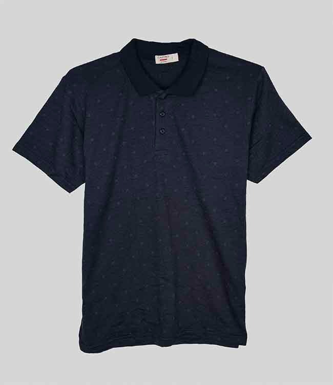B16504 | CASTRO Older Boys Jacquard Polo