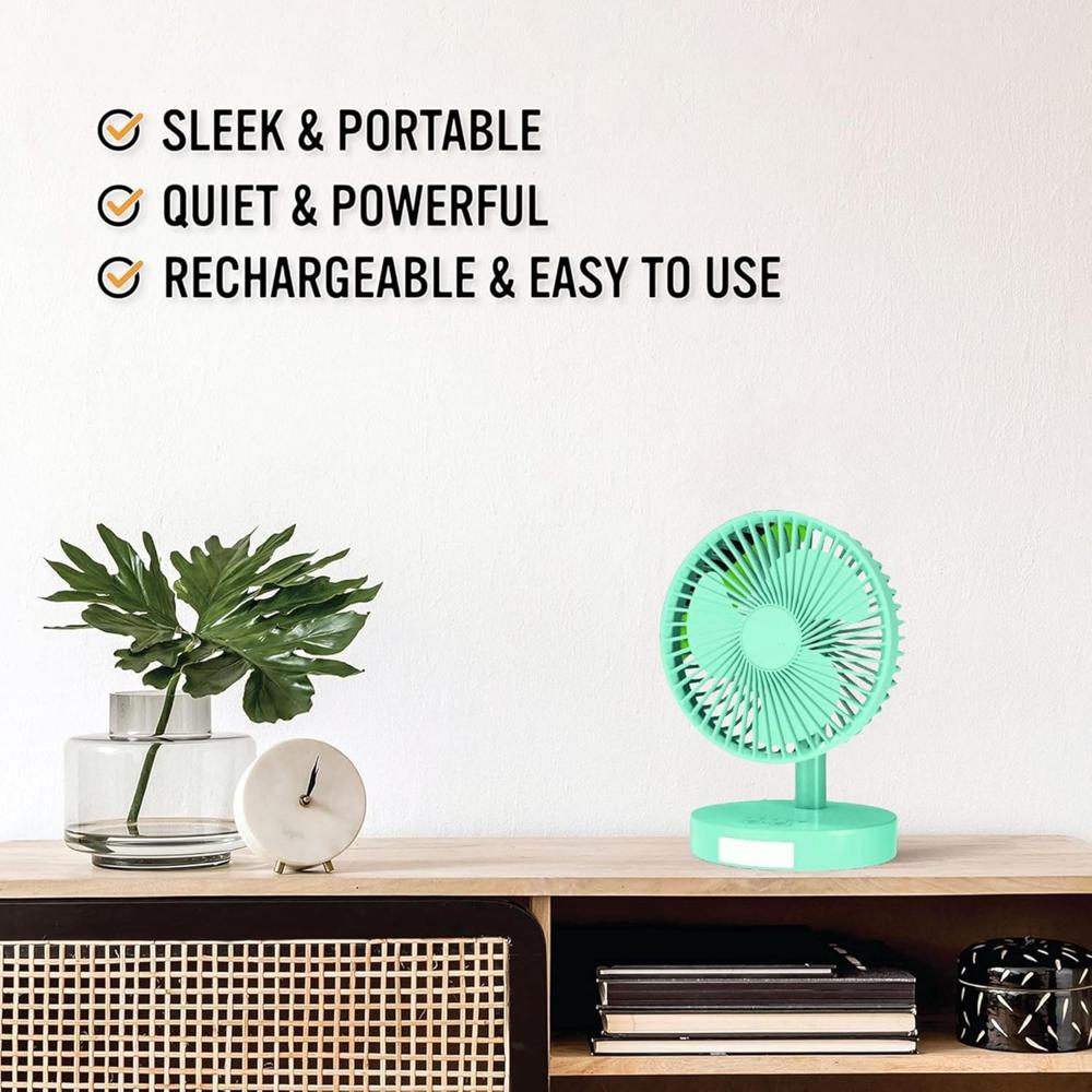 Rock Light RL-F-7074 Rechargeable Fan 
