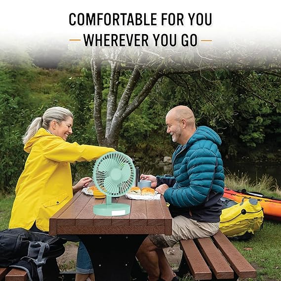 Rock Light RL-F-7074 Rechargeable Fan 