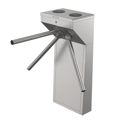 Single Tripod Turnstile Gate - Color: Silver