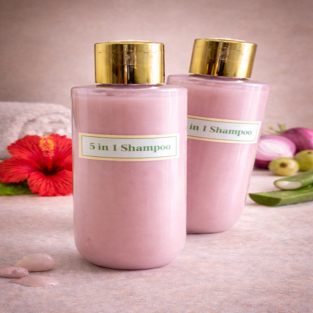 5 In 1 Shampoo With Conditioner - Color Code: White