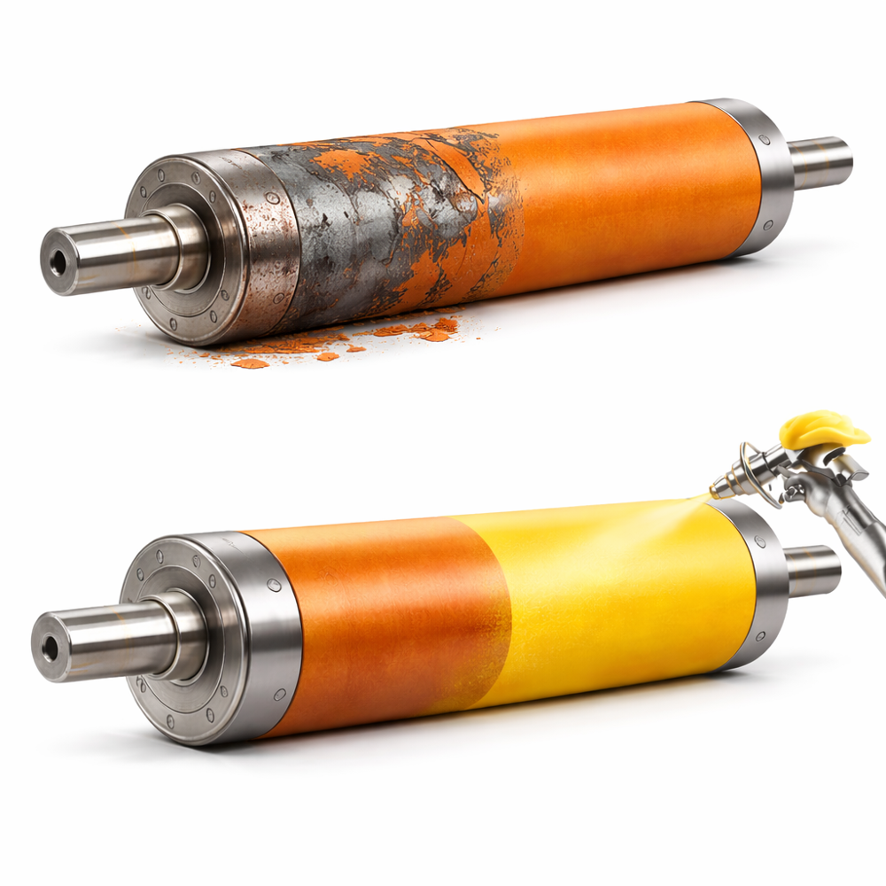 Steel Roller Recoating