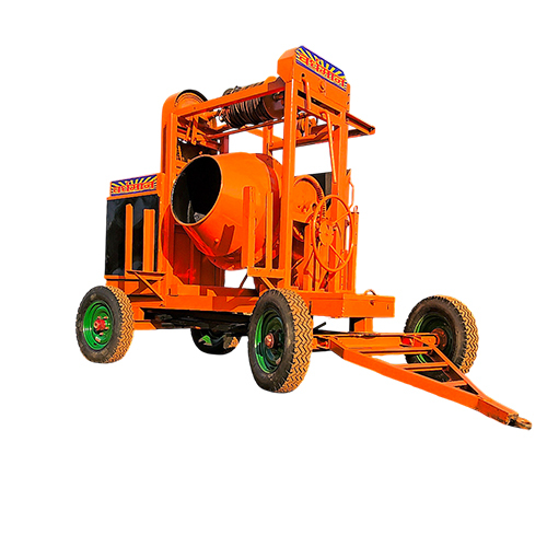 Sada Concrete Mixture Machine - Capacity: One Bag (Approx. 10/7 Cubic Feet) Kg