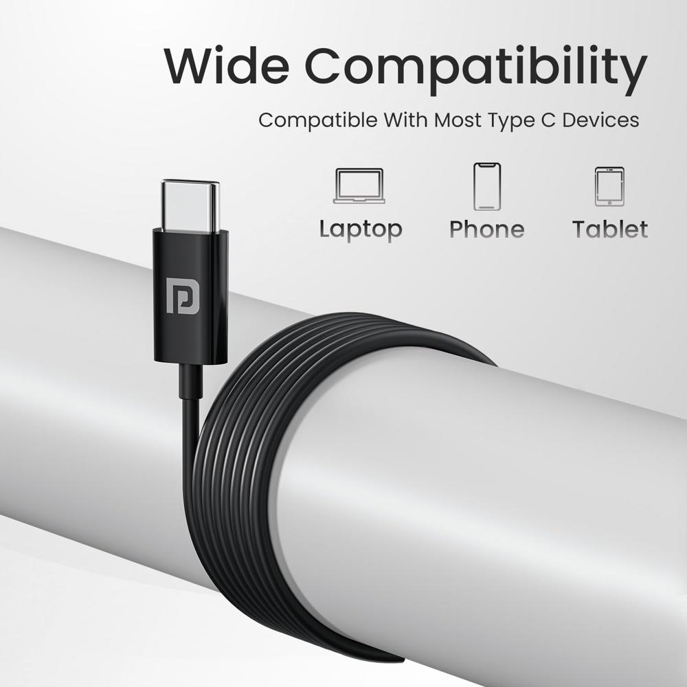 Portronics Conch Theta C in Ear Type C Wired Earphones with in Line HD Mic, Powerful Audio,