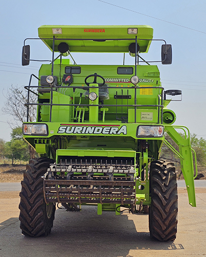 Wheat Surindera Combine Machine
